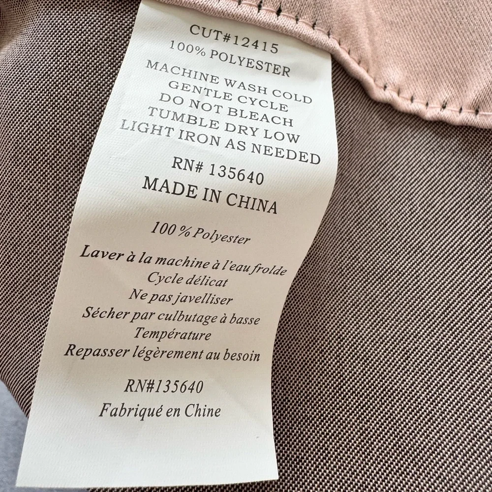 Curtains Size 36 x 84 Color Pink Silver
